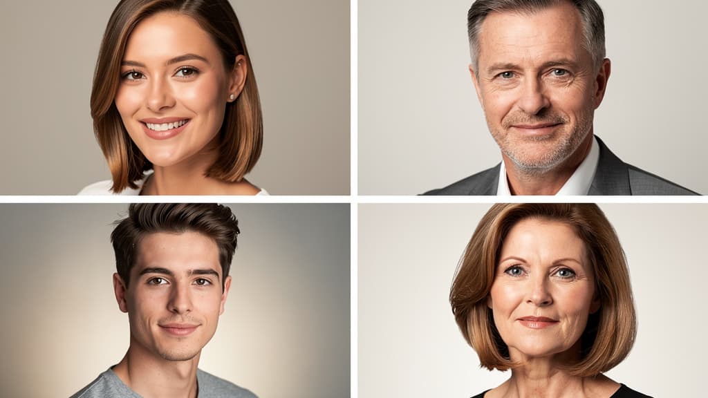 Professionelle KI Headshots