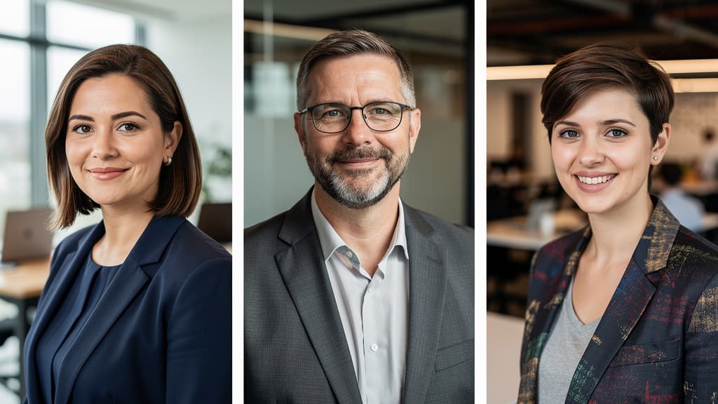 Professionelle KI LinkedIn Profilbilder